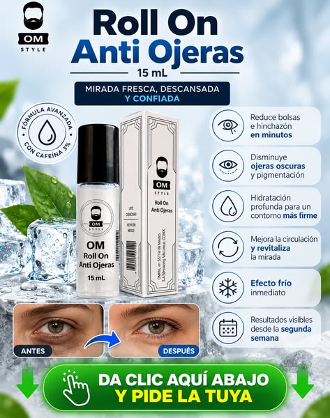 Roll On Anti Ojeras OM Style 15ml